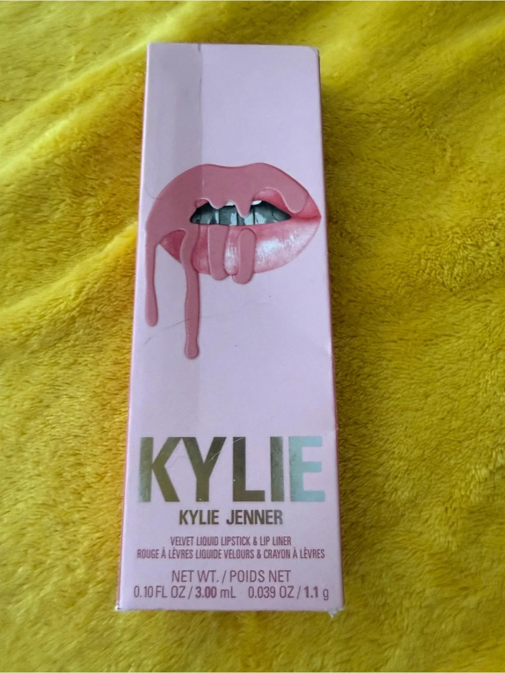 Kylie Cosmetics Velvet Liquid Lipstick & Lip Liner - Pink Packaging